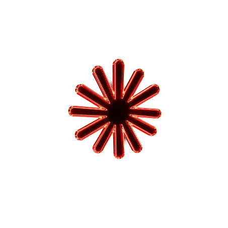 3D decorative starburst